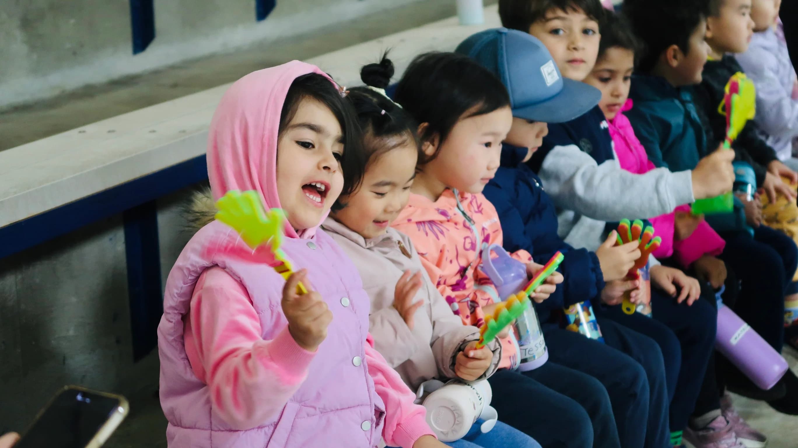 Summer camp near Angus Glen – young children enjoying activities at Newstead Academy
