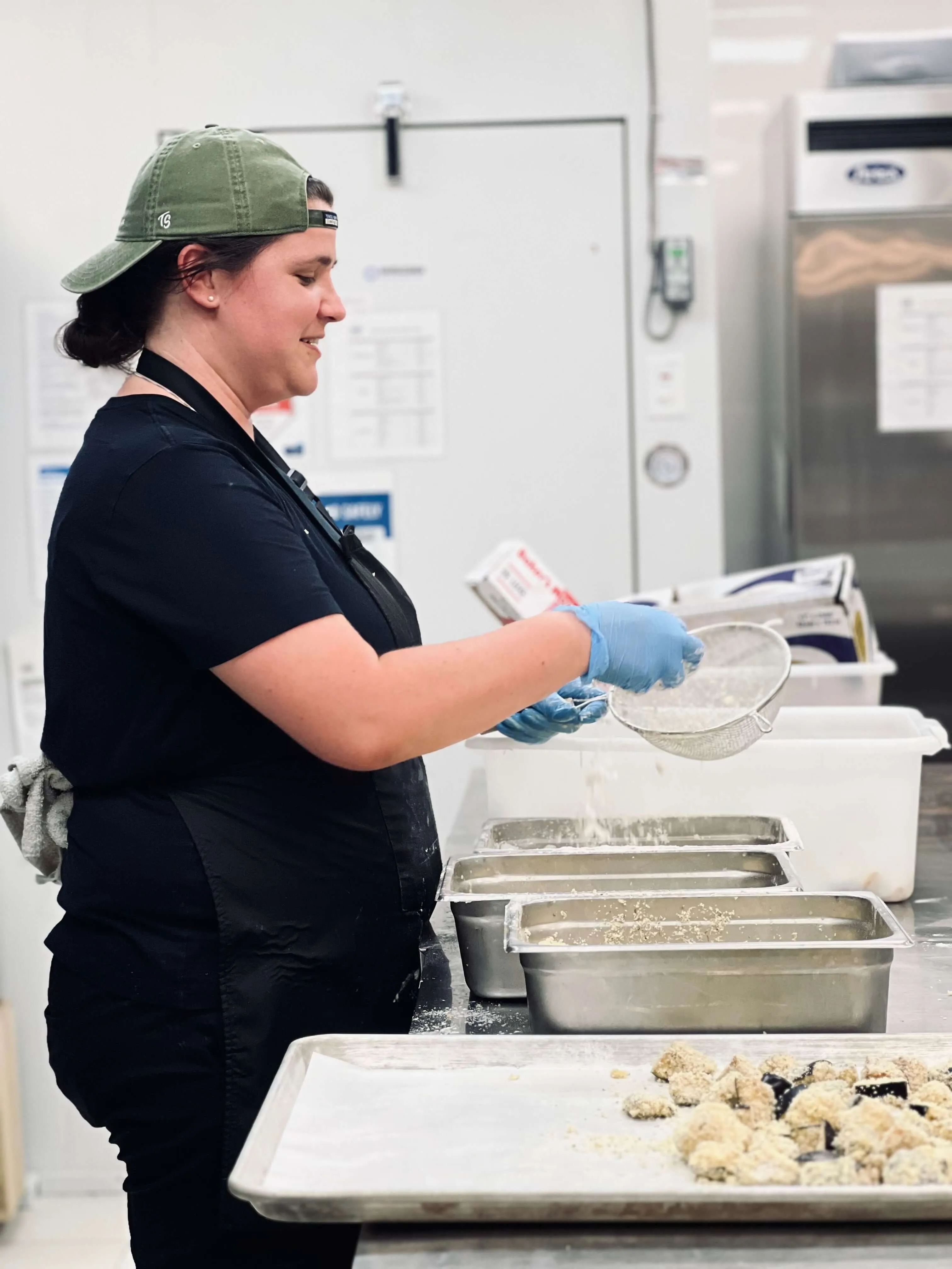 Chef preparing fresh meals